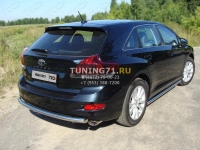 Пороги труба 60,3 мм Toyota Venza 2013